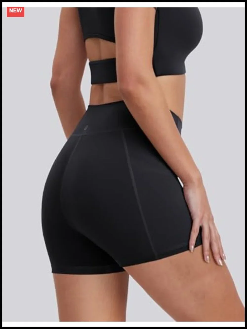 Biker Shorts Women 4/6/8/10 Inch High Waist with Pockets Buttery Soft